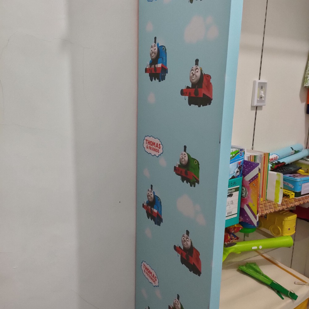Wallpaper Dinding/wallstiker Dinding/wallpaper Dinding Anak Sticker Kartun Thomas N Freind 45cmx10m