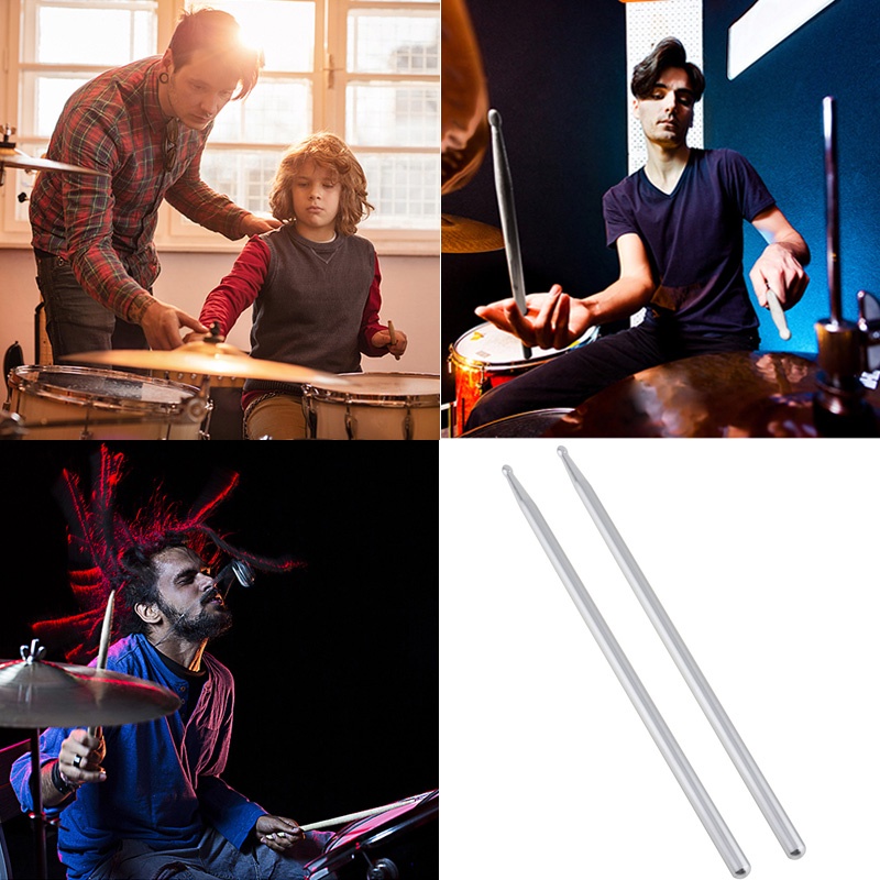 5a Stik Drum Bahan Aluminum Alloy Untuk Latihan Jazz