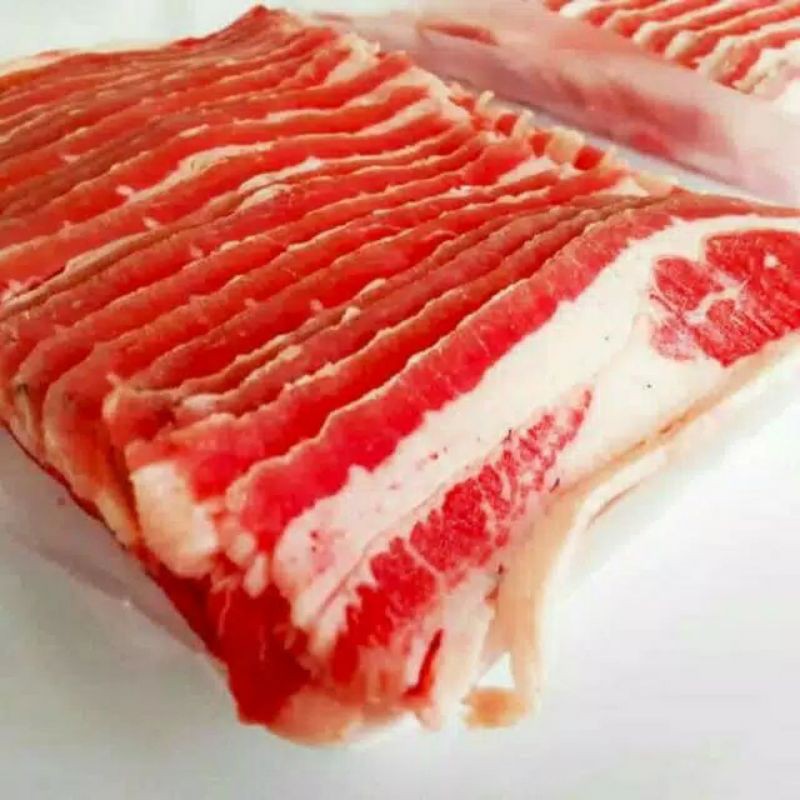 USA Beef ShortPlate / Daging Sapi Slice Yoshinoya Shabu Suki 500gr