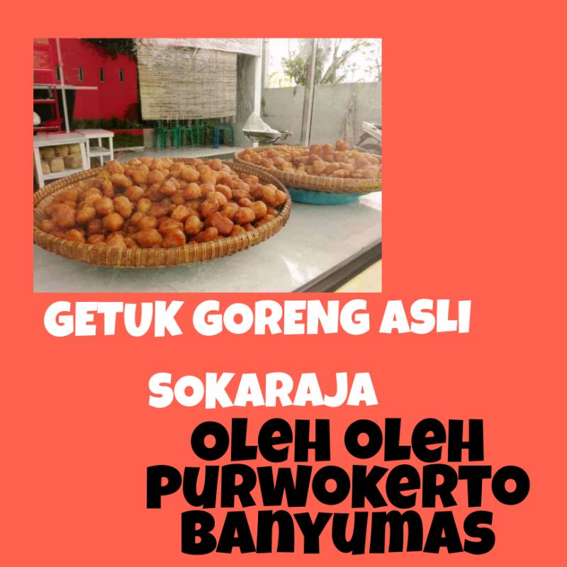 

GETUK GORENG ASLI SOKARAJA KEMASAN 1KG GETUK ENAK LEMBUT