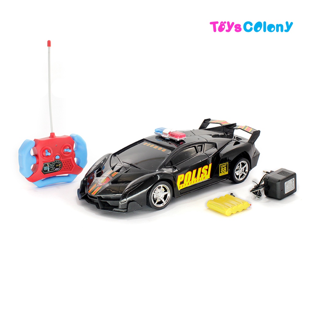 REX-MOBIL REMOTE CONTROL LAMBORGHINI POLISI INDONESIA RKC02098-1