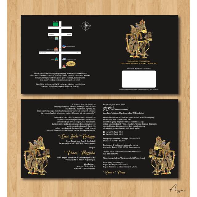 Desain Undangan Pernikahan ( SOFT FILE )