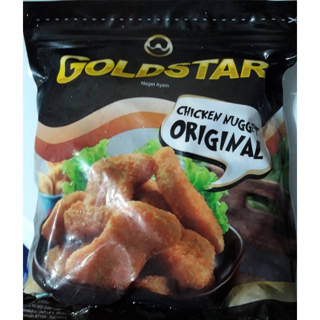 

Gold star nugget ayam