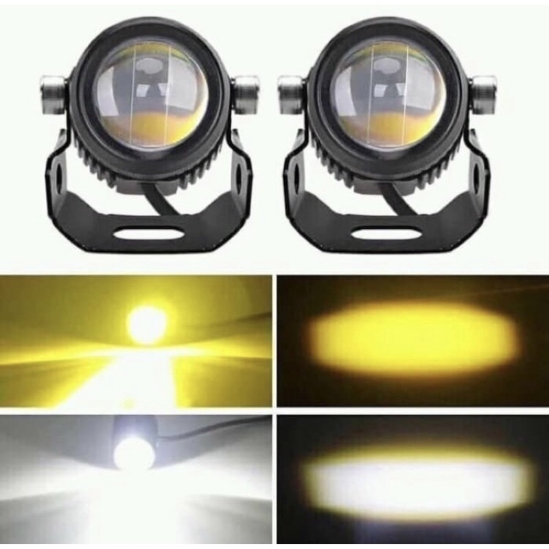 Laser FOGLAMP D2 SUPERBRIGHT Hi LOO LAMPU TEMBAK LASER AES
