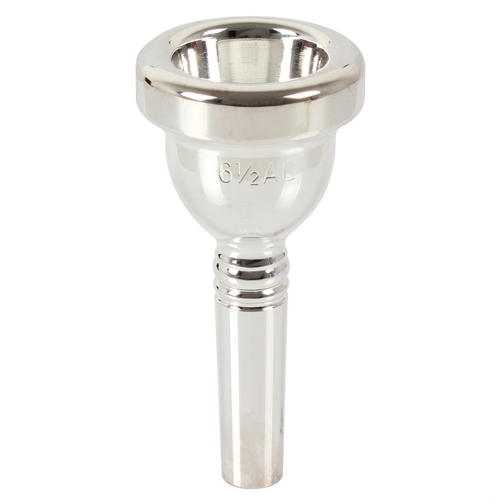 Mouthpiece Alto Trombone Warna Silver / Emas Ukuran 6.5 &quot;Dengan 2 Pilihan Warna