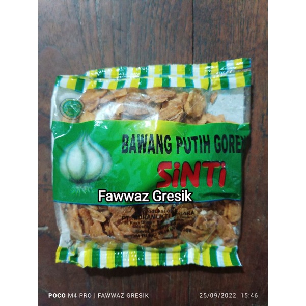 Bawang Merah Goreng BJ 50gr / Bawang Putih Goreng Sinti 50 gram Renyah