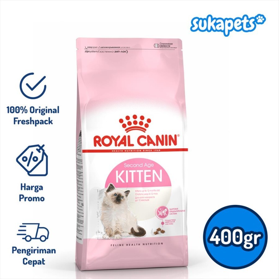 Royal Canin Kitten Makanan Anak Kucing 400gr