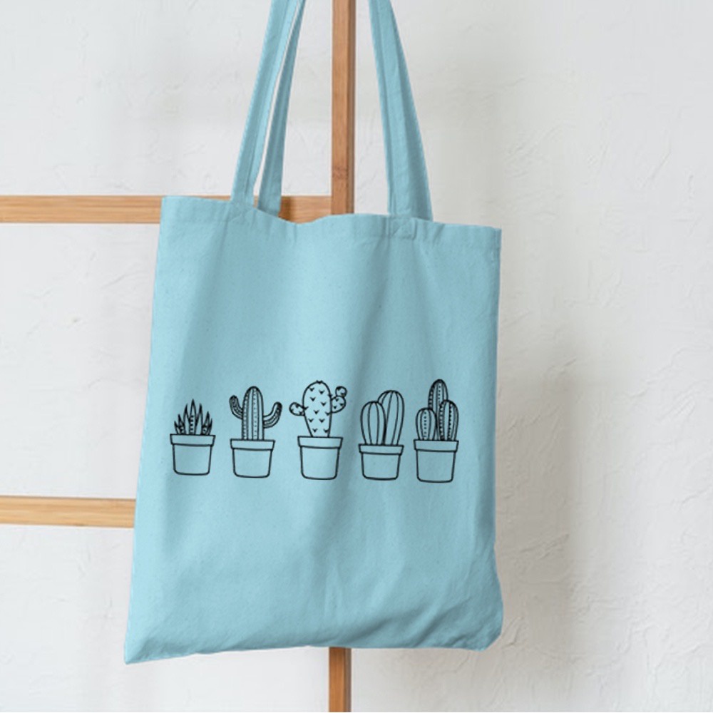 2021 TOTE TERBARU RESLETING TOTEBAG KPOP / TOTE BAG KPOP / KOREA / GOT7 / SEVENTEEN/ IKON/ ANIMAL / ICE CREAM TOTE UKURAN BESAR RESLETING KANVAS WARNA HITAM MARUN NAVY KREM