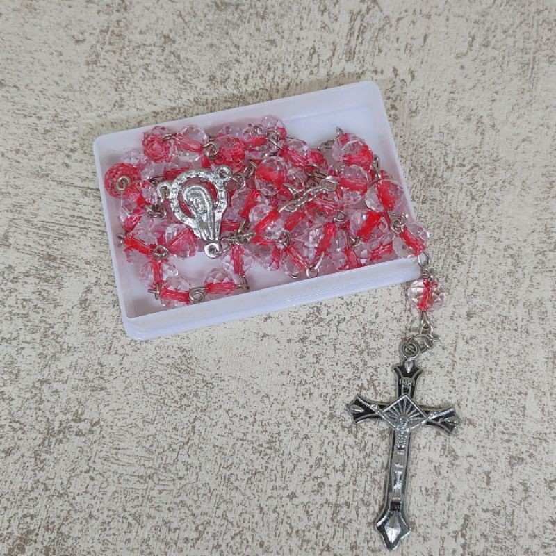 Rosario Batu Cheko Selang Merah