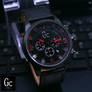 Jam Tangan Pria Gc Luxury Premium   Elegan   Gold   Tipis Berkualitas