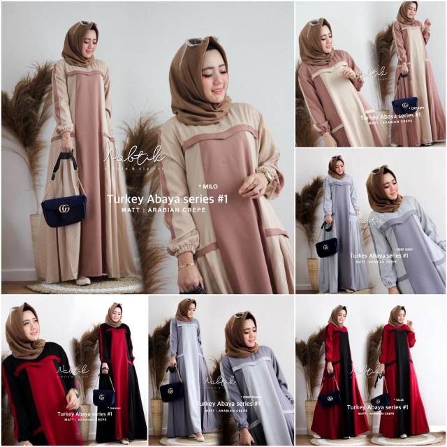 Turkey Abaya Series #1 Nabtik