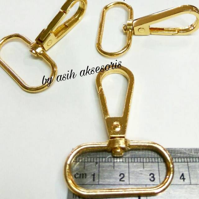 Pengait tas 3,2cm ( 1230 )mas muda