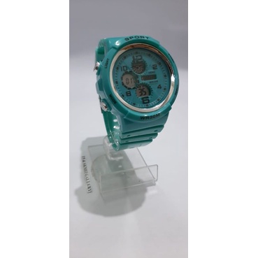Jam sporty digital Heng free gift box