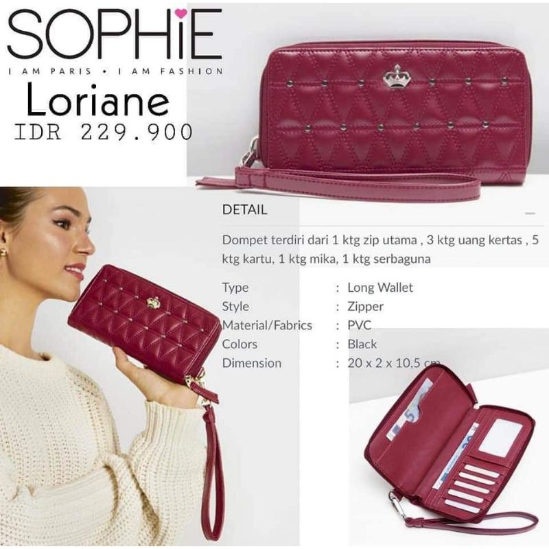 dompet Sophie Martin loriane