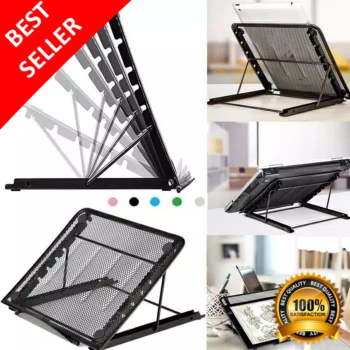 Dudukan / Tatakan Stand Laptop Portable Adjustable Angle - IV012 Meja Laptop