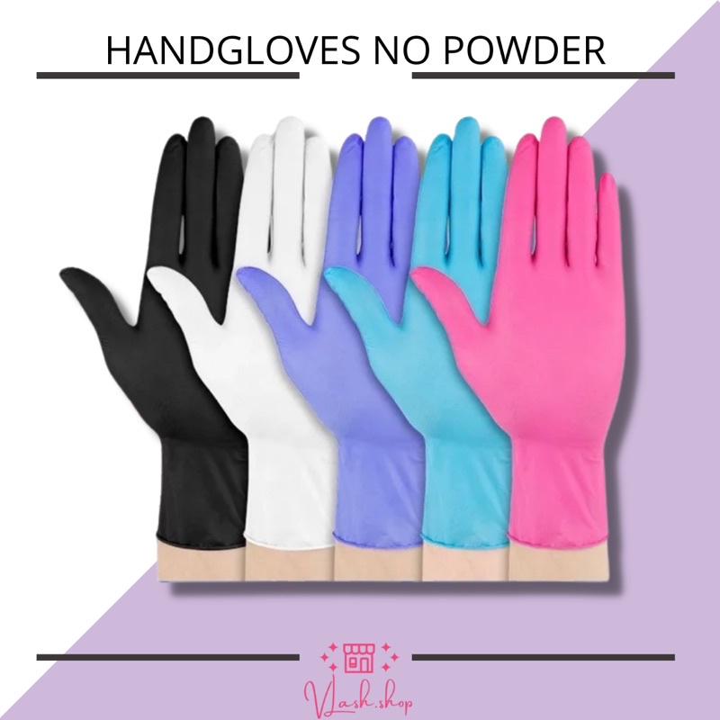 SARUNG TANGAN LATEX TANPA POWDER - HANDGLOVES POWDER FREE - SARUNG TANGAN MEDIS NON MEDIS