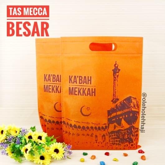 

Goodiebag Tas Souvenir Besar Bahan Kain Spunbond/Goodie Bag Oleh Oleh Haji Umroh