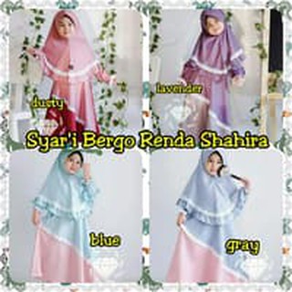  Baju  Muslim Anak  Perempuan  Cantik  Usia 6 09 Thn Model 