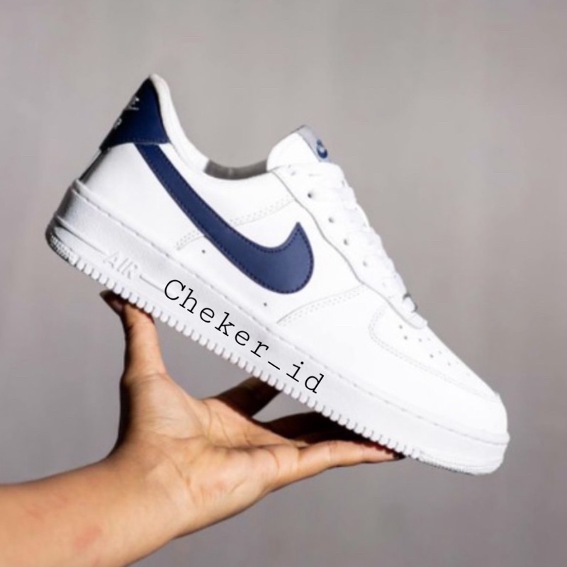 PRIA &amp; WANITA SEPATU NK3 A1R FORC3 1 ONE PUTIH NAVY WHITE NAVY SEPATU WANITA DAN PRIA LV8 ‘07 MID LOW UTILITY SEPATU KASUAL SNEAKERS ANAK PEREMPUAN LAKI LAKI SEPATU TERLARIS