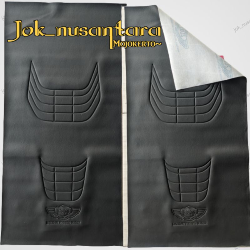 Kulit jok sintetis premium embos tanduk