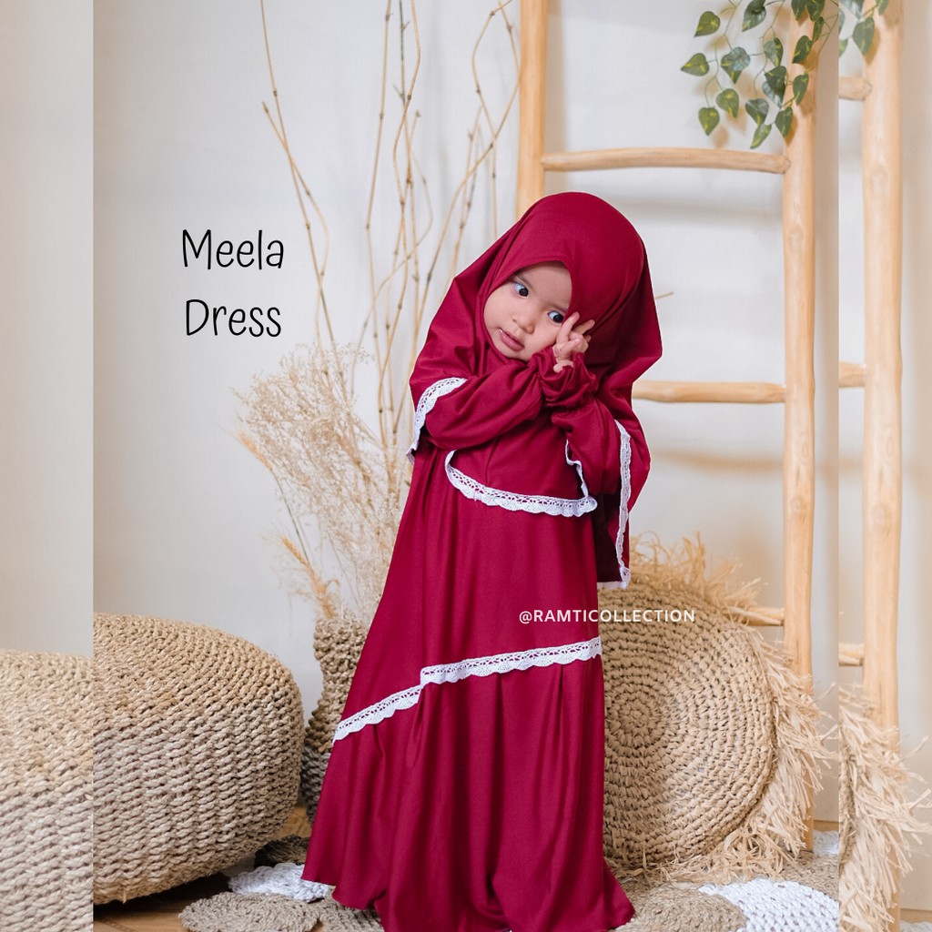 Ramti Collection  Baju  gamis Muslim Anak  MeelaDress 