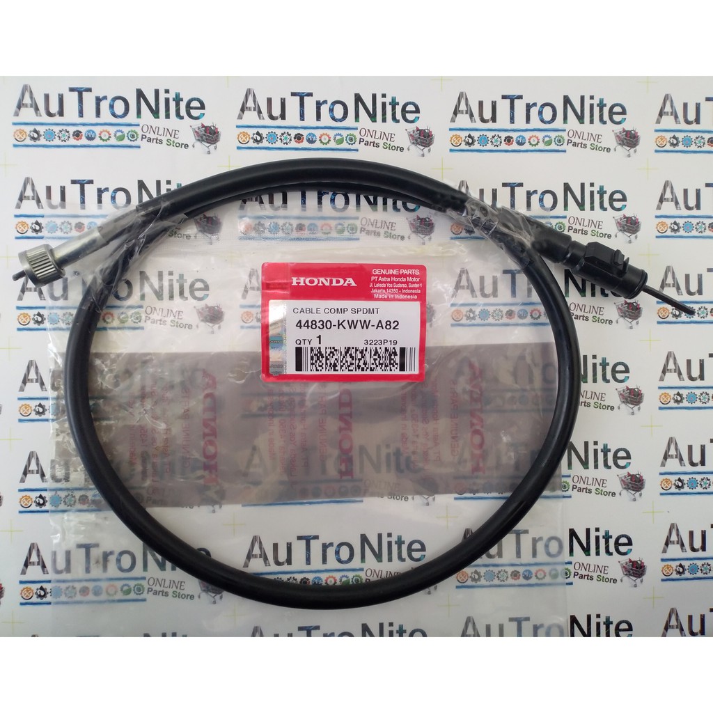 Kabel speedo meter 44830-KWW-A82 Ori Honda Absolute Revo Blade 110 Supra X 125 Helm in Karbu FI 4483