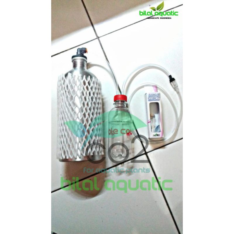 co2 diy ragul tabung almunium