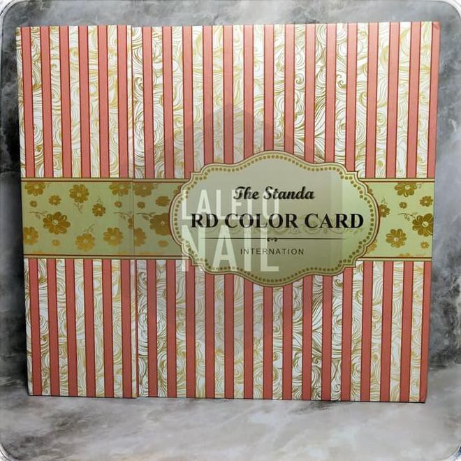 Album Nail Display 120 Color / Album Daftar Warna Kutek (Pink Flower) Kode 240