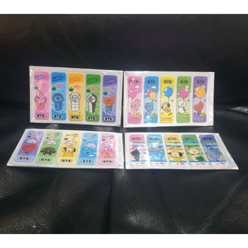 KPOP BTS BT21 STICKY NOTES / MEMO / POST IT / INDEX / MEMO KARAKTER