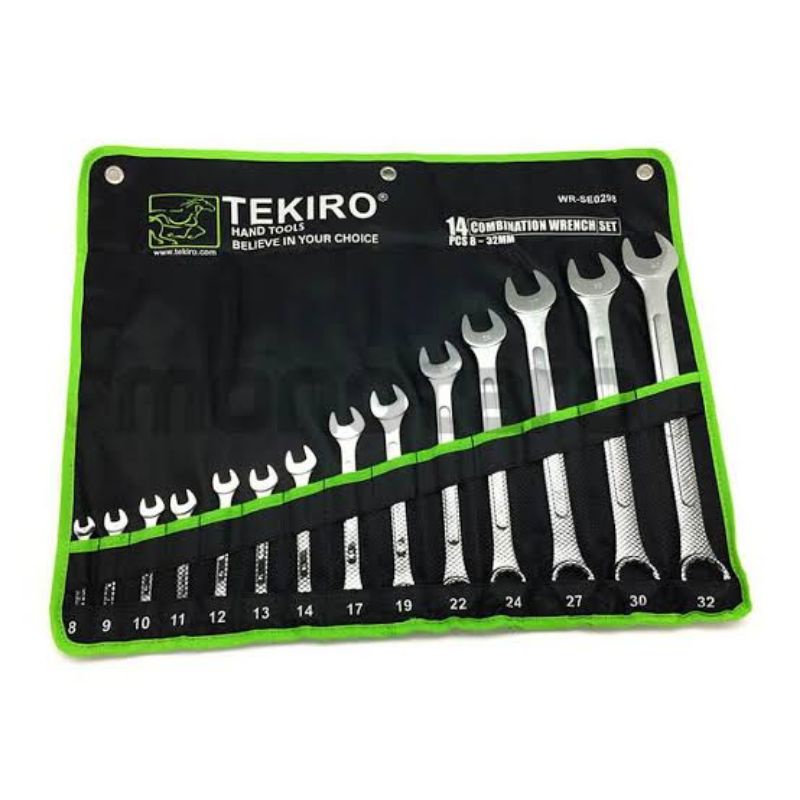 TEKIRO kunci ring pas set WR-SE1643 ukuran 4 pcs (10-17 mm) 5 / 50 set