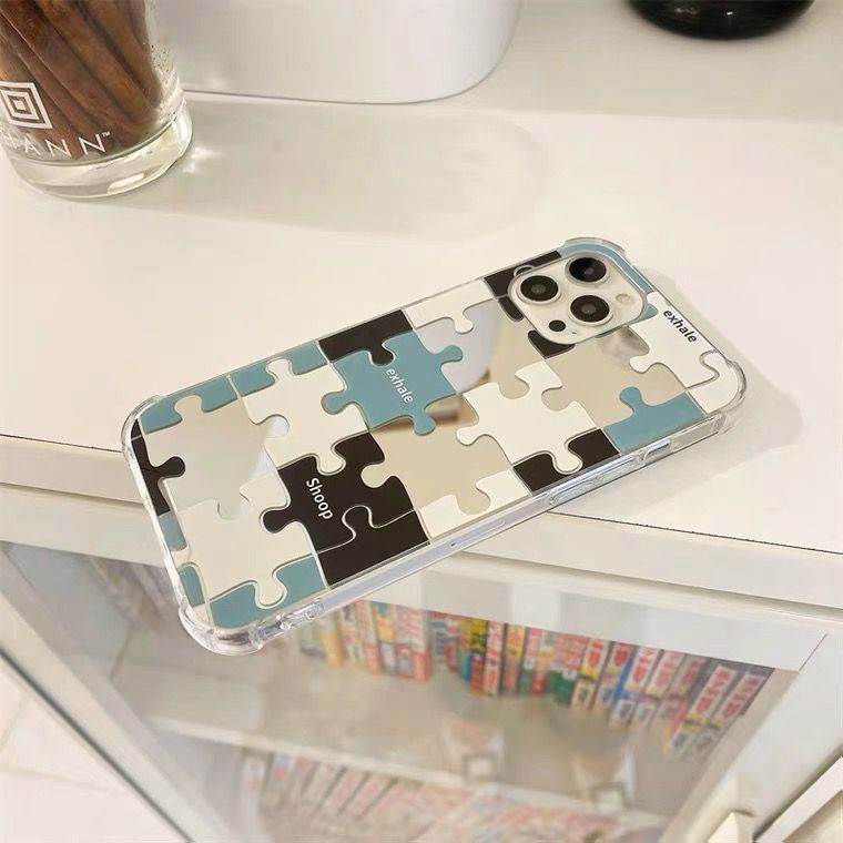 [TPC] Mirror Phone Case PUZZLE IPHONE 6 6S 7 8 PLUS X XS MAX XR 11 12 13 PRO MAX Casing Cermin HP IP027