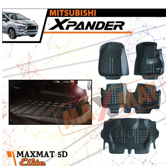 Karpet Mobil 5D Maxmat Xpander / karpet dasar mobil Expander