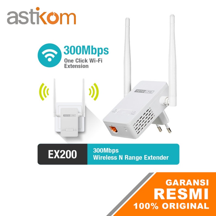 TOTOLINK EX200 - 300Mbps Wireless N Range Extender