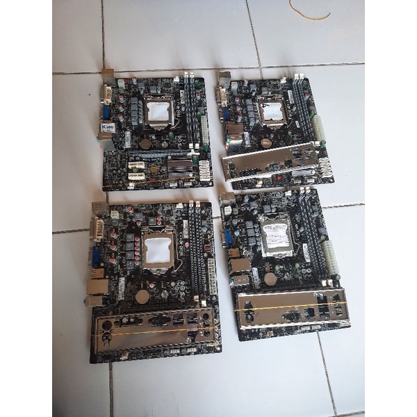 Motherboard 1155 Ecs H61 Support Ivy Bridge dan Sandy Bridge