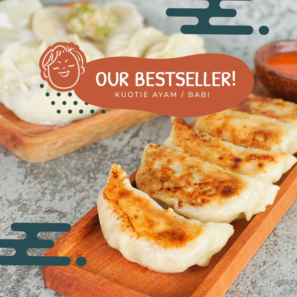 

Kuotie Babi Udang / Gyoza Babi Udang (Frozen)