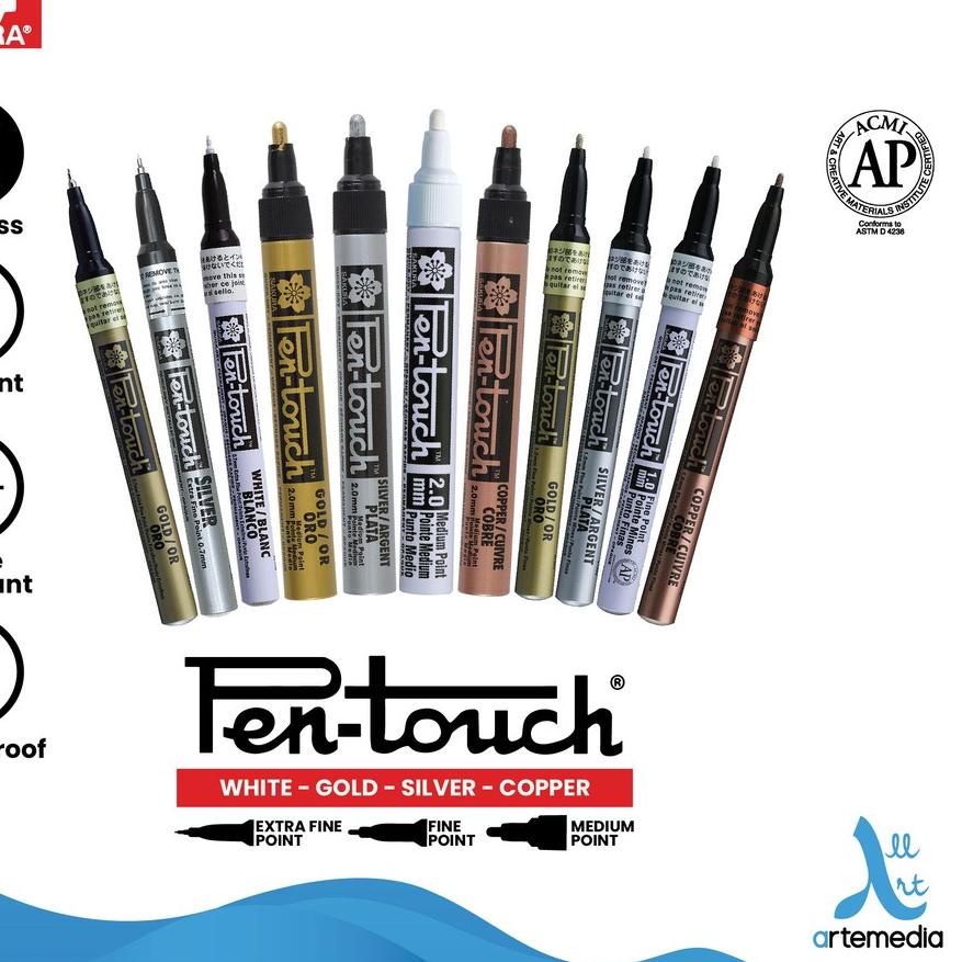 

READY ✅Spidol Permanen Sakura Pen Touch Paint Marker Pigment Color|KD3