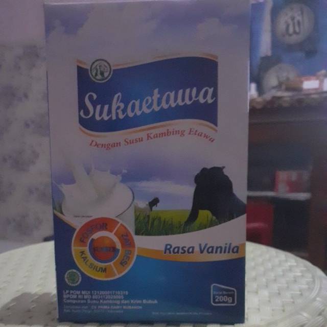 

Susu kambing ETAWA (SUKAETAWA)