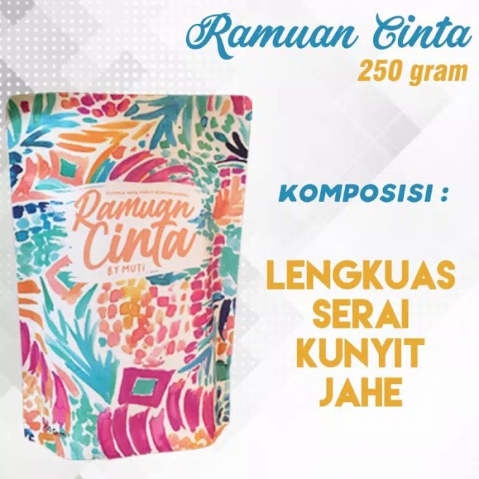 COD ramuan cinta by muti 250gr - tanpa sendok