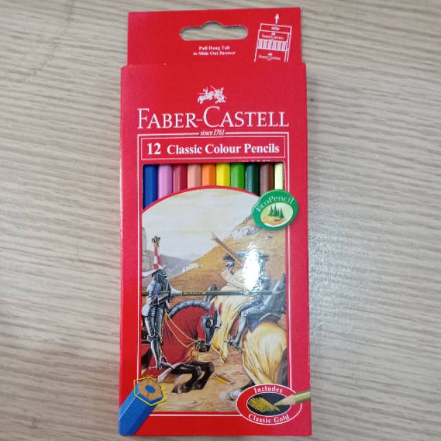 

Pensil Warna / Colour Pencil Faber Castell 12 Warna Panjang