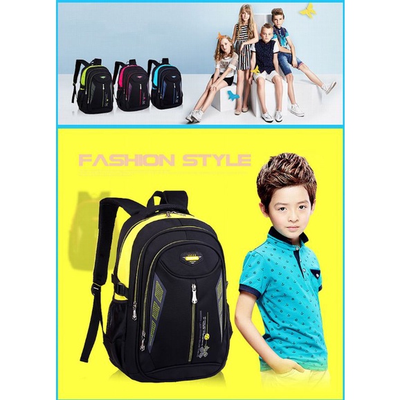 Tas Sekolah Anak Laki Laki Sd Smp Sma Ransel Set Anak Anak Perempuan Backpack Sekolah Disilang.