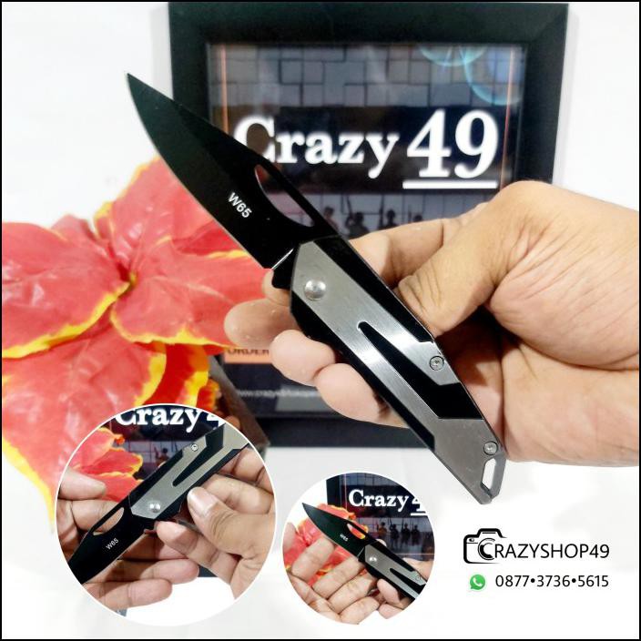 Pisau Pocket Mini W65 / Pisau Berburu Mini / Survival Kir
