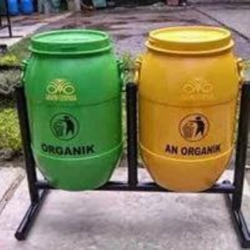 Jual Tong Air 50 Liter Drum Plastik Air Drum Sampah 50 Liter Tong Sampah 50 Liter Drum 0060