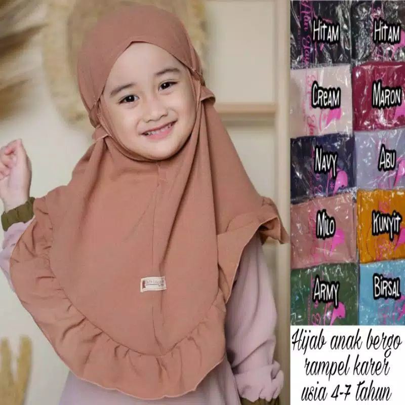 JILBAB BERGO REMPEL