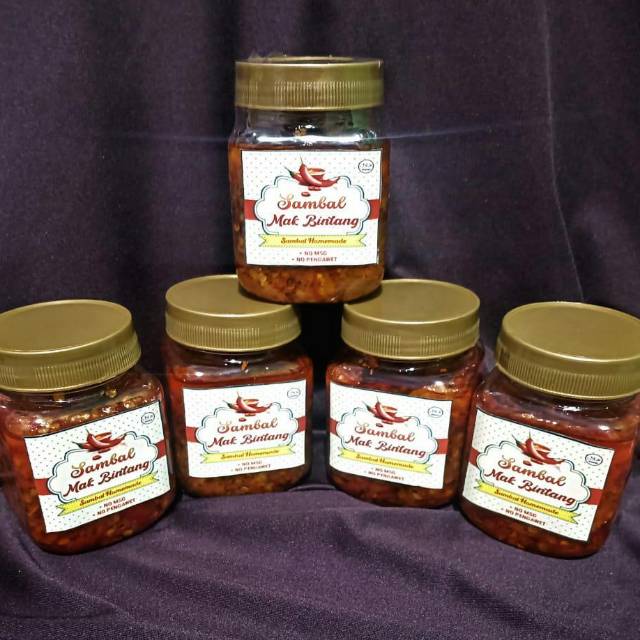 

Sambal cumi,sambal jambal roti MAK BINTANG