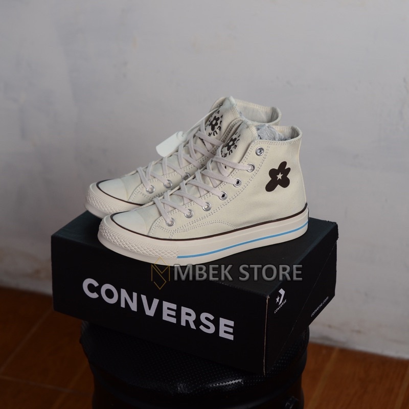 Sepatu Converse Chuck Taylor 70s High Golf Le Fleur Premium