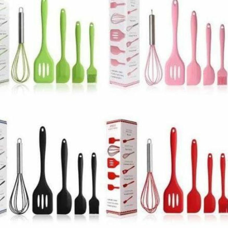 SPATULA SILICON SET 5 IN 1