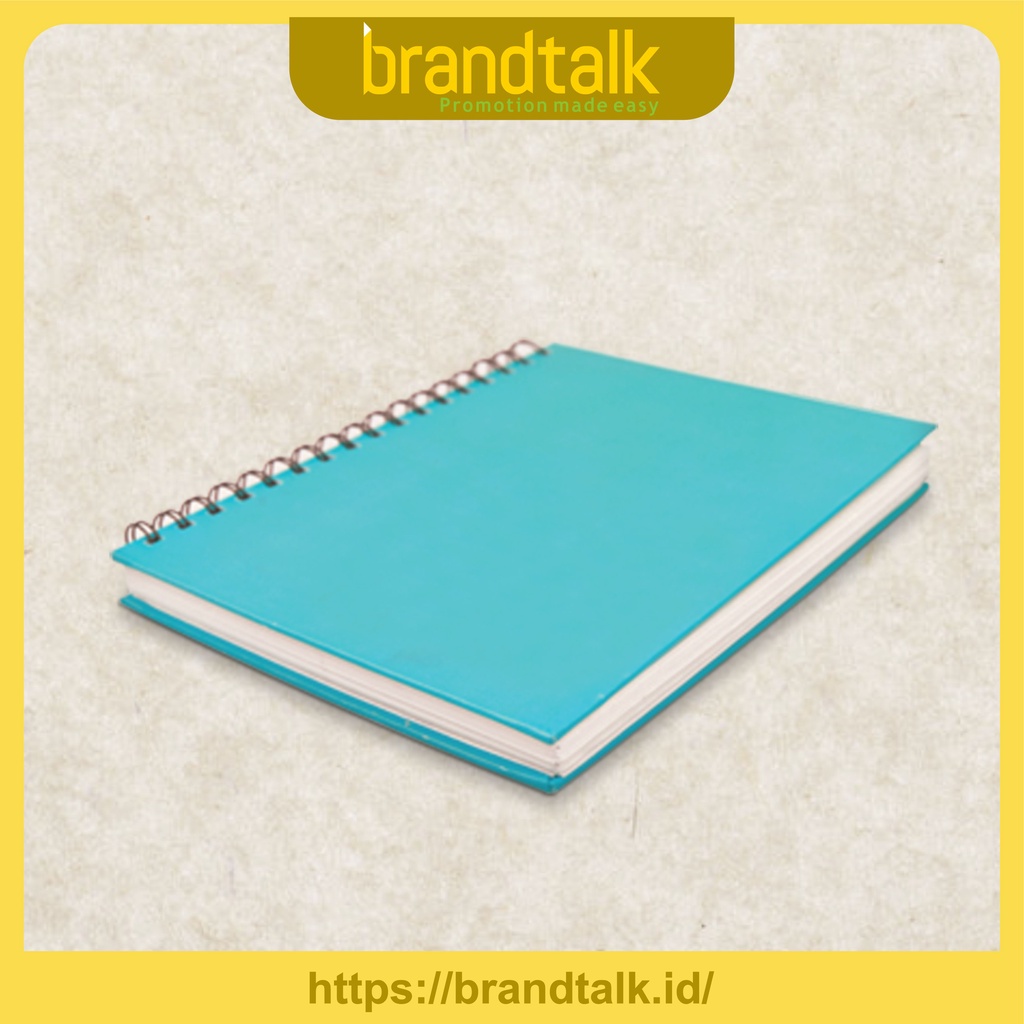 

Notebook A5 Custom Hardcover Ring untuk Seminar Kit