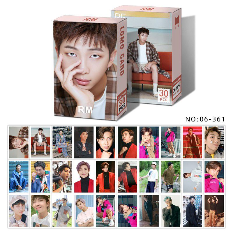 BTS BUTTER LOMO CARD