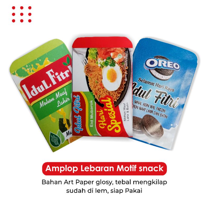 

Amplop Lebaran Idul Fitri 2023 terbaru (isi 10pcs) Amplop Karakter Angpao Lucu