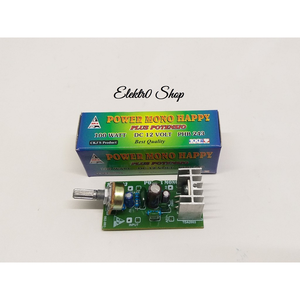 Power Mono Happy Plus Potensio